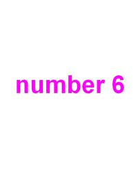 number 6